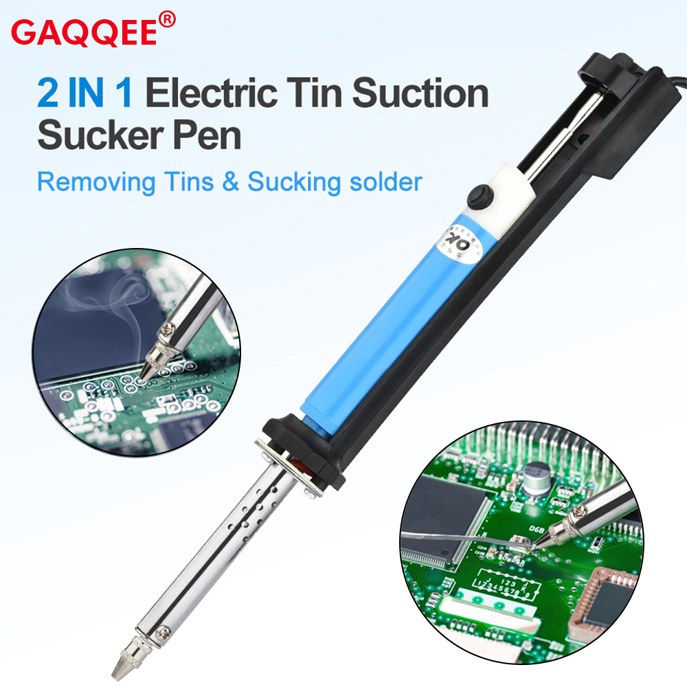 Desoldering Pump Electric Vacuum Station - AC 110 V/220 V 電気錫吸引吸盤ペンはんだごて 30