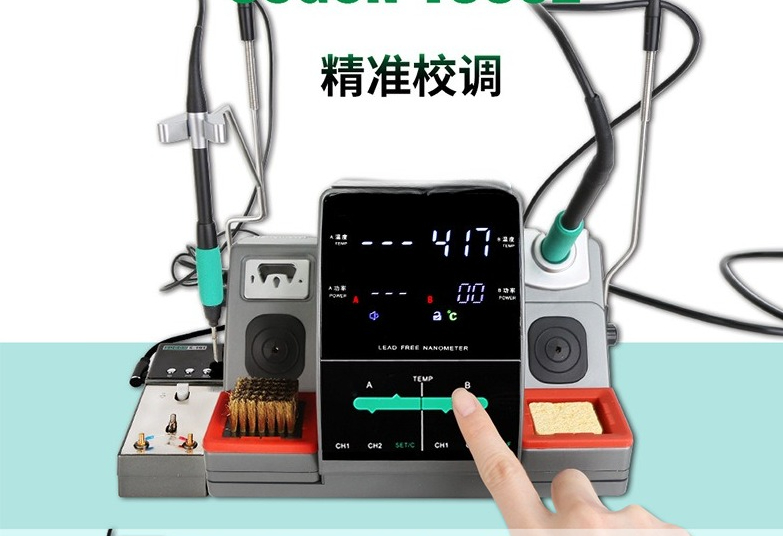 ナノ溶接テーブル、C210はんだごてヘッド、C115ダブルス - C115 Nano Soldering Iron Station のレビューと価格