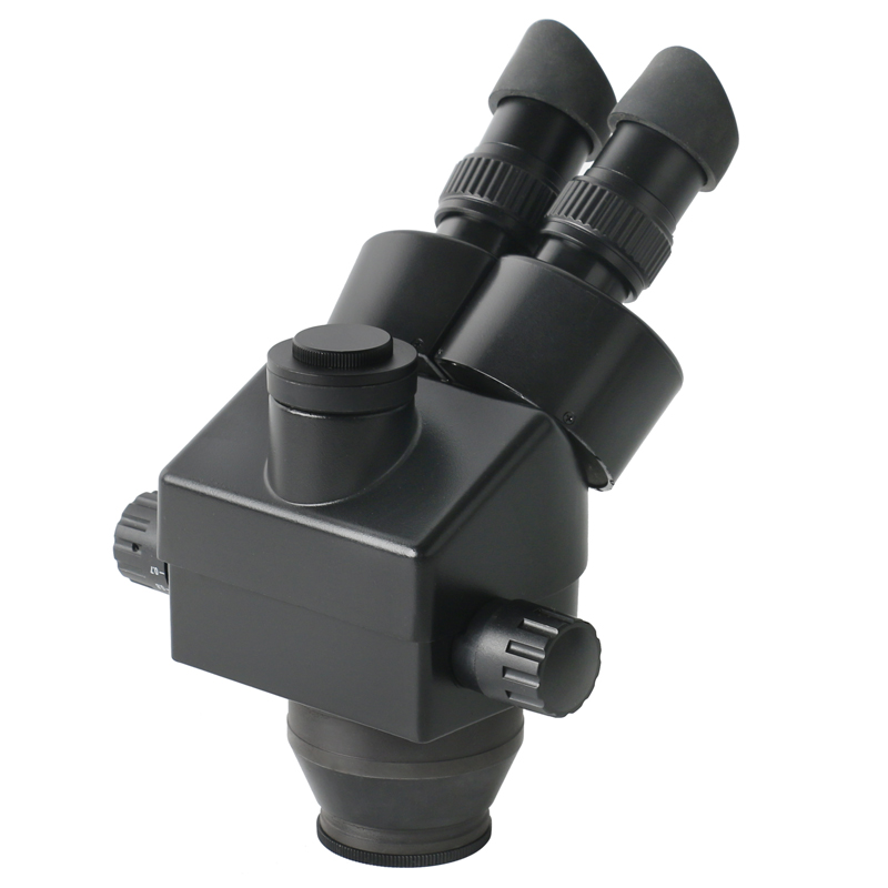 ステレオ三眼顕微鏡,対物焦点距離シミュレーター3.5x-90 - Trinocular Stereo Microscope 7X-45X のレビューと価格