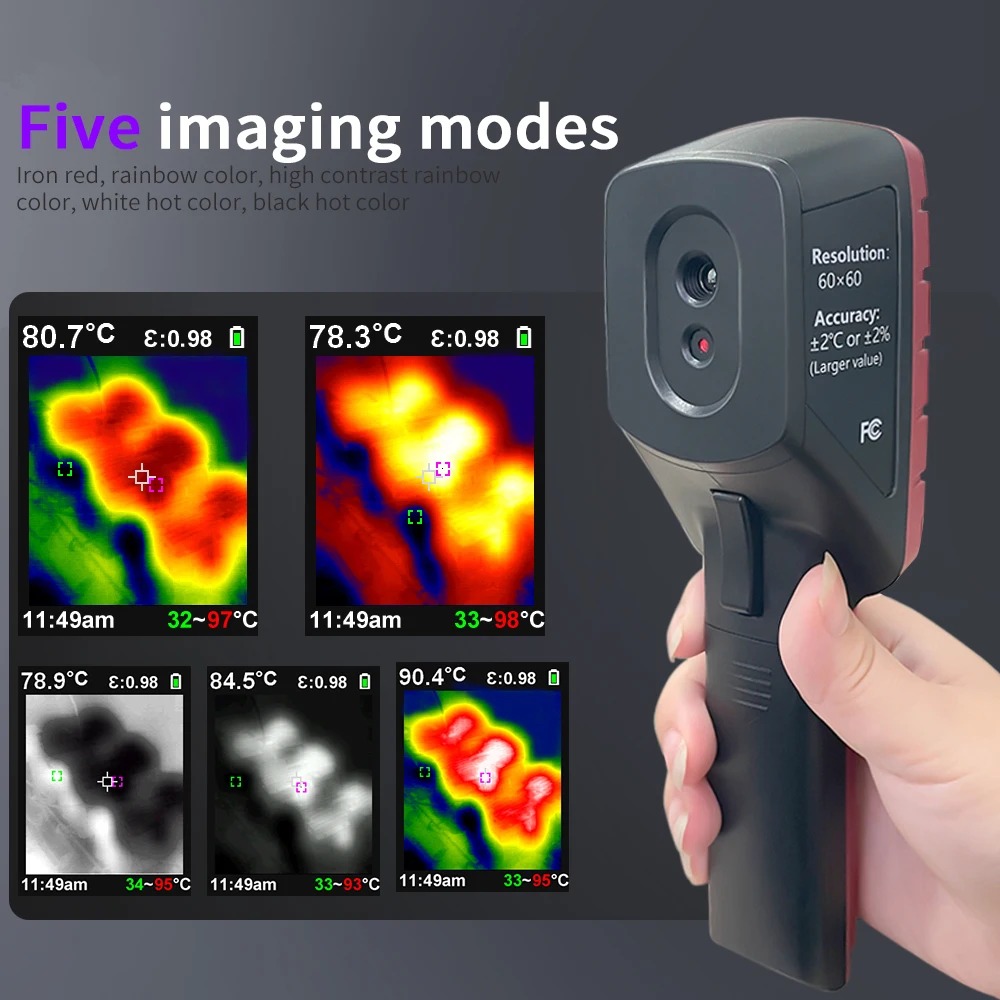 プロ仕様産業用赤外線サーマルイメージャー 20-440 ℃  - Thermal Imaging Camera Pcb Repair のレビューと価格