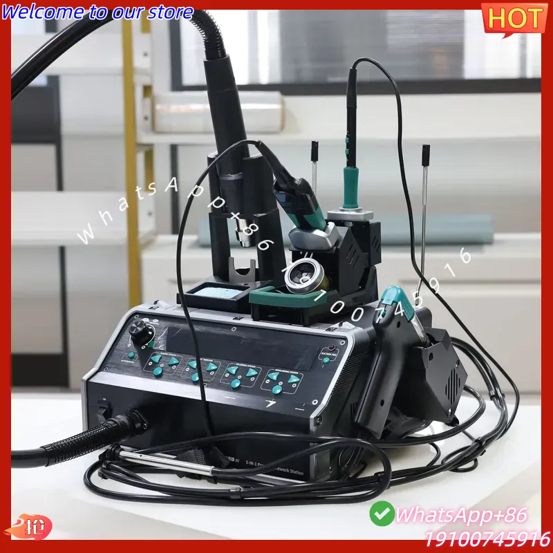 2026 YIHUA-948D IV 5-in-1 はんだ付 - Desoldering Pump Electric Vacuum Station のレビューと価格