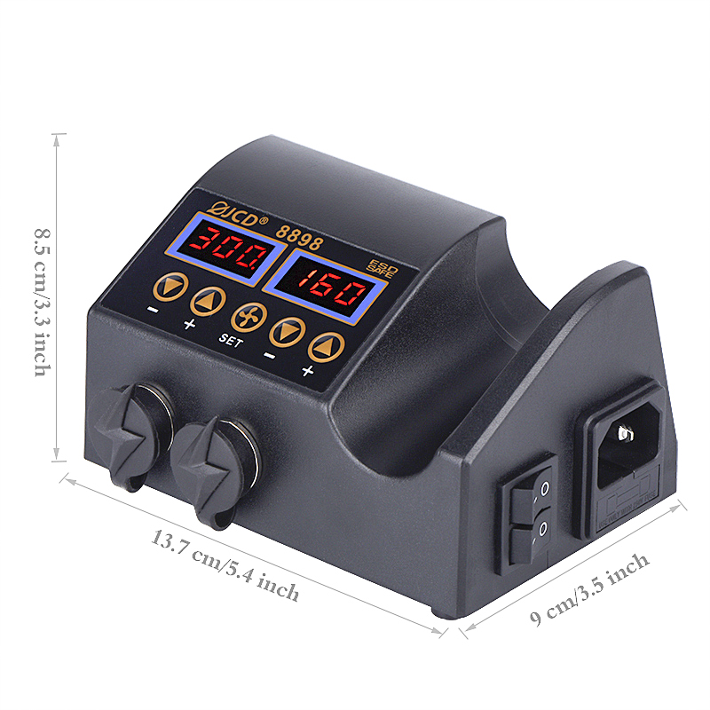 JCD 8898‑16 750W 2-in-1 LCDデジタ - 2 In 1 Soldering Rework Station 750W のレビューと価格