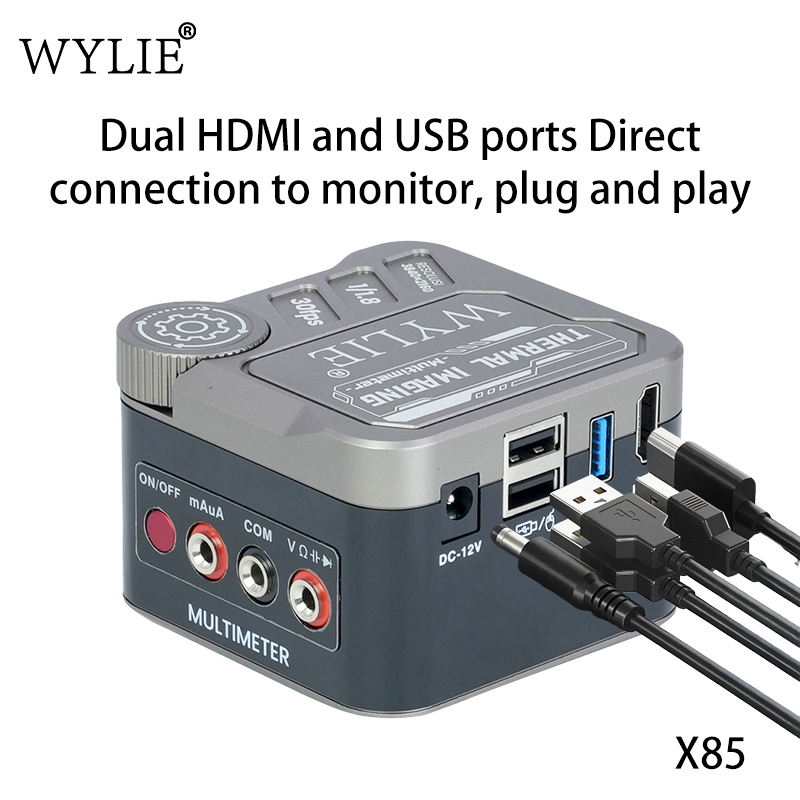 WYLIE X85 4K工業用顕微鏡カメラ、赤外線サーマルイ - 4K Microscope Camera Sony Sensor のレビューと価格