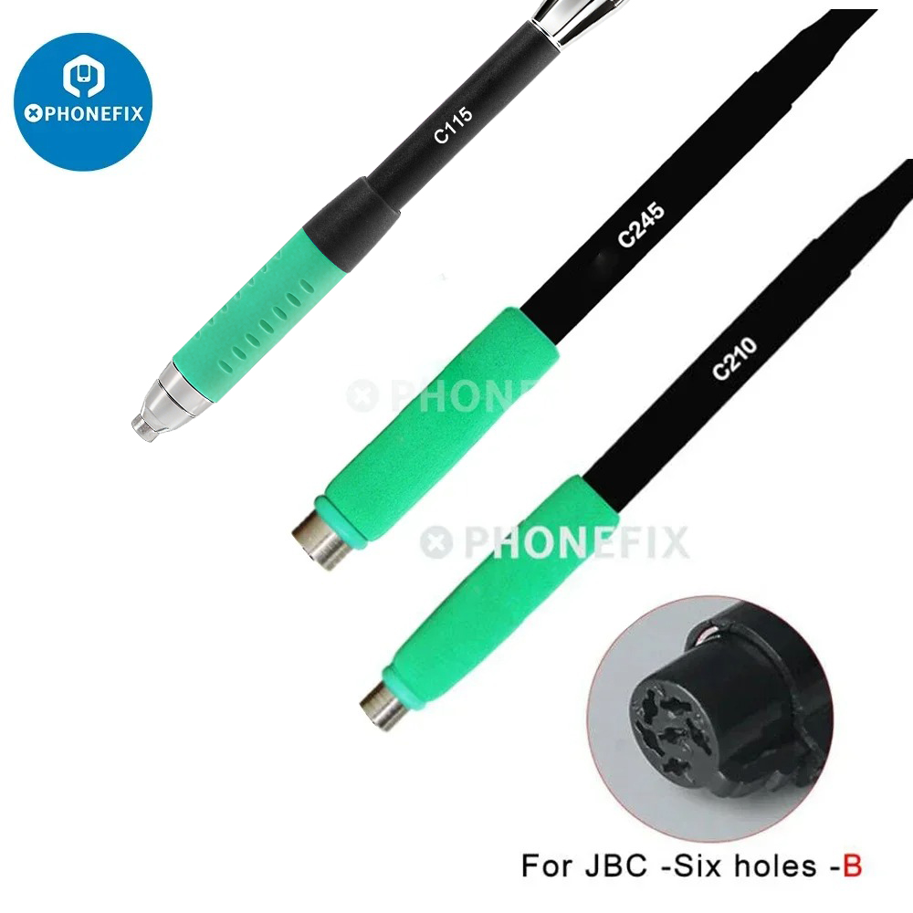 Jbc溶接ステーション用のユニバーサルな高精度溶接鉄製ハンド - C210 Precision Soldering Station のレビューと価格