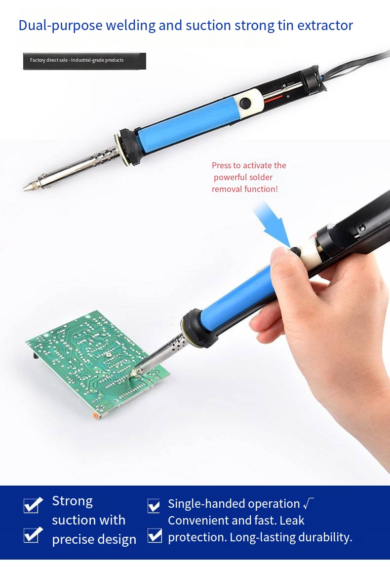 AC 110V/220V 電気錫吸引サクションペンはんだごて - Desoldering Pump Electric Vacuum Station のレビューと価格
