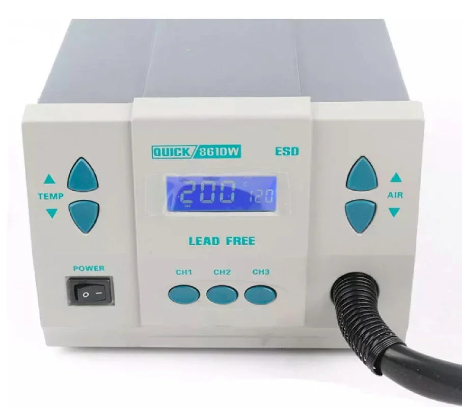 861DW急速加熱オリジナル熱風リワークステーションはんだ付 - Hot Air Rework Station 861Dw のレビューと価格