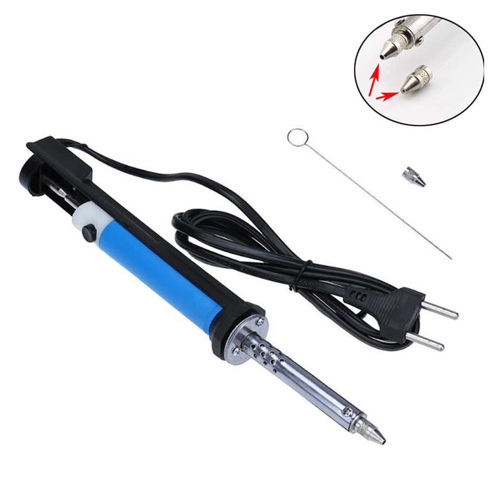 AC 110V/220V 電気はんだ吸い取り機ペンはんだごて - Desoldering Pump Electric Vacuum Station のレビューと価格